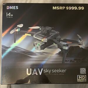 UAV Sky Seeker Drone - Black